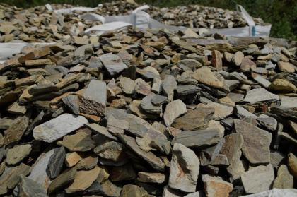 Steinrinde, Schieferrinde, Naturschiefer, Rinde für den Garten