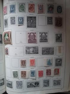 Briefmarken aus einer Sammlung