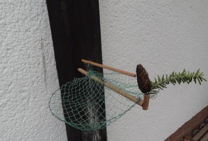 Vogelfalle Netzfalle Netzkloben Bird Trap Lebendfalle Stieglitz Zeising Neu