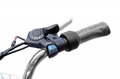 Elektrofahrrad Schwarz 118x116x63cm Fahrrad Elektro Motor Pedelec 26