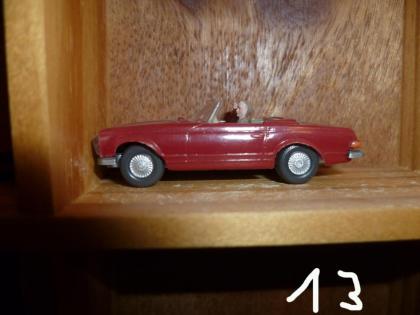 Modelautos 22 Stück mit Setzkasten Nr. 69