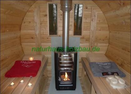 Fasssauna, Saunafass, Fass Sauna, Gartensauna, Außensauna, Saunapod
