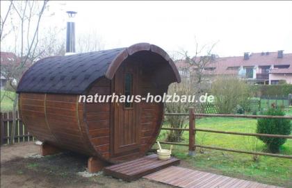 Fasssauna, Saunapod, Saunakota, Campingpod, Schlaffass, Saunafass, Gartensauna, 