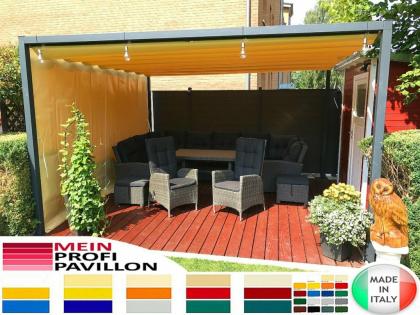 Pergola 4x5 Pavillon Zelt Restaurant personalisierte Farbe Stahl Pvc Café Garten