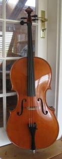 3/4 Violoncello von Wilfried Leonhardt, Mittenwald, 1500 EUR