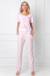 BONNIE Pyjama 2 tlg. Nachtwäsche lange Hose T-Shirt aus 100%