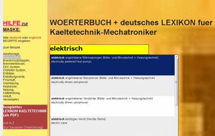 Neu2021: Mechatroniker/ -Kaeltetechnik: Erklaerungen zum Grundlagen-Wortschatz 