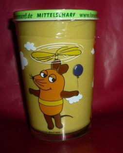 Bautzner Kinsersenf Minions Sammelglas