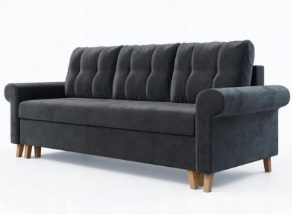 Sofa Couch Oslo Wohnzimmersofa Schlafsofa Couchgarnitur Farbenauswahl Velour