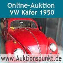 Auktion: VW Brezel-Käfer - 1950