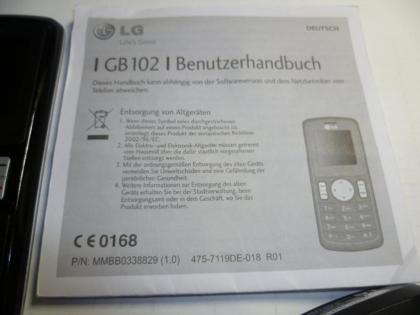 Handy LG GB102 Seniorenhandy wie neu Nr. 79