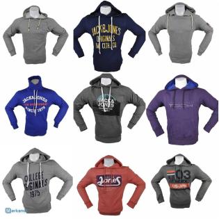 Herren Jack & Jones Pullover Hoodies Mix Herbst Winter