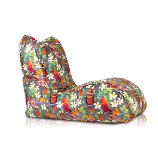 Naomi Jungle Bezug Outdoor Liege Sitzsack Sitzkissen BeanBag Sessel zum Garten