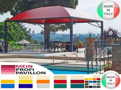 Pavillon Stahl personalisierte Farben professionell neu Zelt 7x7
