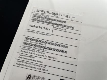 Apple M1 MacBook Pro, 13, 3