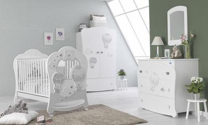 Niedliches Babyzimmer Teddy Ballon
