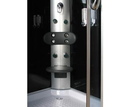 Duschkabine HYDROMASSAGE Hydro-Duschkabine 1000x1000x225 Duschwanne Radio Düsen 
