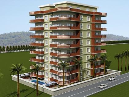 24 Luxuswohnungen + 3 Penthoueses Alanya/Mahmutlar