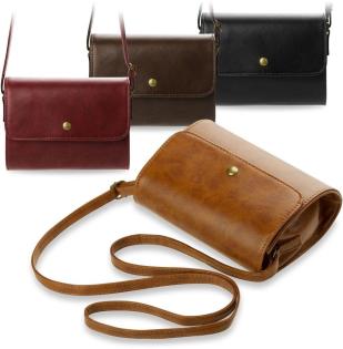 Clutch - Tasche, kleine Damentasche, Umhängetasche, Retro – Style, steife Form