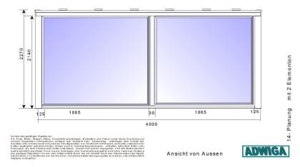 Wintergarten Sonderangebot