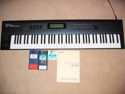 Roland D 70 Super LA Synthesizer