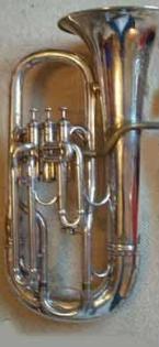 Vintage Euphonium jahr 1916