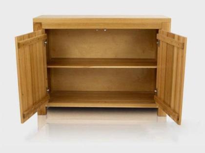 VIOLA KOMMODE EICHENHOLZ TRANSPARENT LACK MASSIVHOLZ BLUM-BESCHLÄGEN 120x50x78cm