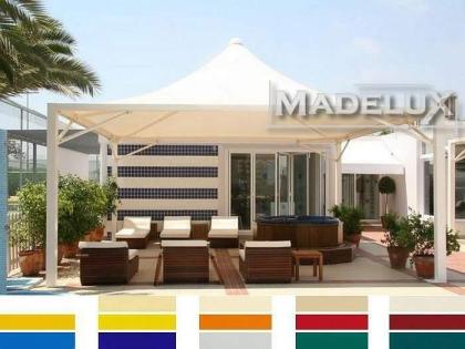 Pavillon Zelt Stahl personalisierte Farben professionell neu 5x5 Garden Café Hot