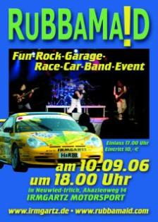 ROCK-KONZERT MIT RUBBAMAID: DAS FUN-ROCK-GARAGE-RACE-CAR-BAND-EVENT