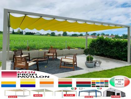 Pergola 3x4m Pavillon Zelt neu personalisierte Farben wasserdicht Zelt Café Rest