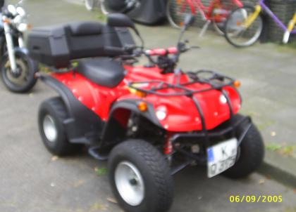 Quad an selbstabholer zu verkaufen