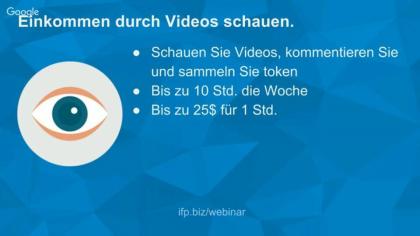 KEINE EINSTIEGSKOSTEN - Verdiene 1000 im Monat für das betrachten von Videos