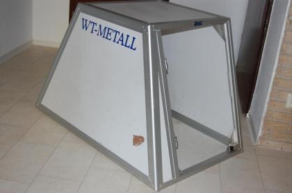 Qualitäts-Hundebox von WT-Metall Hundetransportbox gebraucht