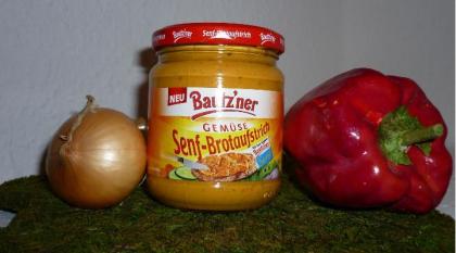 Bautzner Senf Brotaufstrich Eier, Gartenkräuter, Gemüse