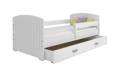 Bett Babybett Kinderbett Juniorbett 160x80 + Lattenrost + Schublade Einzelbett K