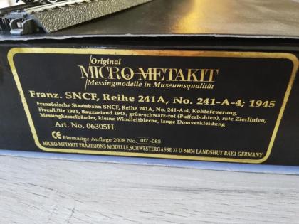 Micro-Metakit LOC 241 A 65 Dampflok