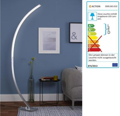 LED-Bogenleuchte LIVARNO LUX Stehleuchte Bodenlampe Standleuchte Stehlampe