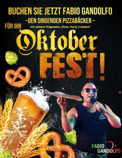 Oktoberfest Schlagernacht mit dem singendem Pizzabäcker
