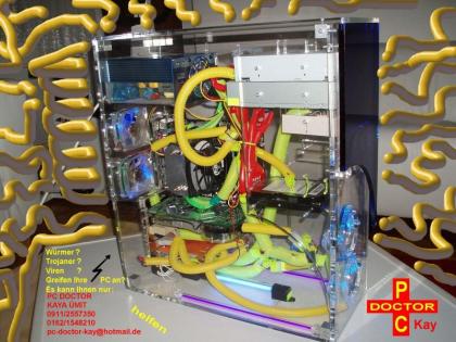 Günstigste PC-Doctor Einbau von Hardware,Reparatur 24Std.Service