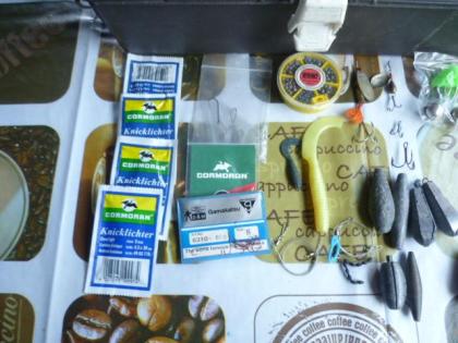 Angelkasten ca.345 Teile Sonderaktionen 60€ Nr. 605