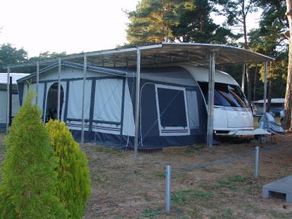 Standzelte - Wohnwagenschutzdach - Carport - Vorzeltschutzdach - Caravanvermietu