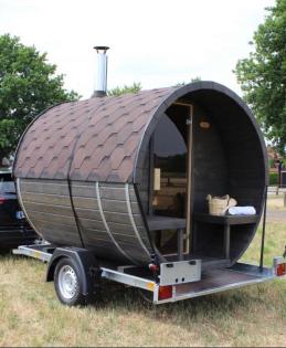 Fasssauna, Mobile Sauna, Quadro Sauna, Saunahaus - JETZT AUSSTELLUNG ANSCHAUEN