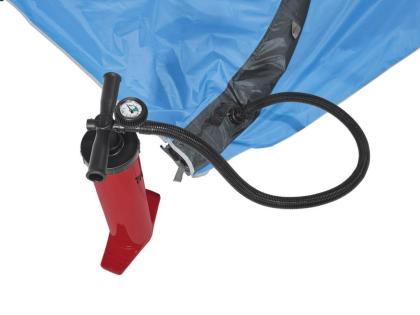 2-Personen- Zelt Camping Campingzelt Trekkingzelt mit Doppelhubpumpe aufblasbar