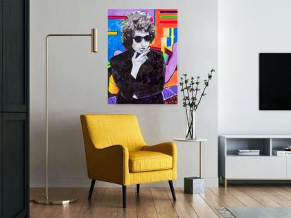 PIERCE BROSNAN Kunstwerk. 007 Souvenir aus USA! Blickfang! Supergeschenkidee.
