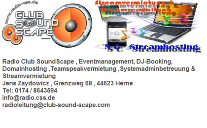 Club SoundScape sucht Dich / Euch