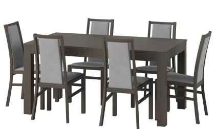 Ausziehtisch Wenus 160-300x90x76cm Wenge Tischplatte 300cm 4-12 Personen Esstisc