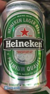 Heineken Bier - Origin dutch: 33 cl Dosen - nur für Export