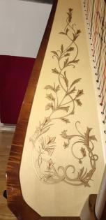 Konzertharfe (Atlantide Prestige, Camac), Farbe: Walnuss