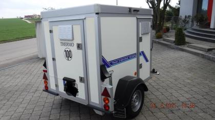 Hundetransportanhänger zu verkaufen