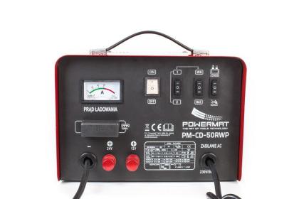 AKKU-GLEICHRICHTER MIT INBETRIEBNAHME POWERMAT PM-CD-50RWP + PILOT Anlaufstrom 2